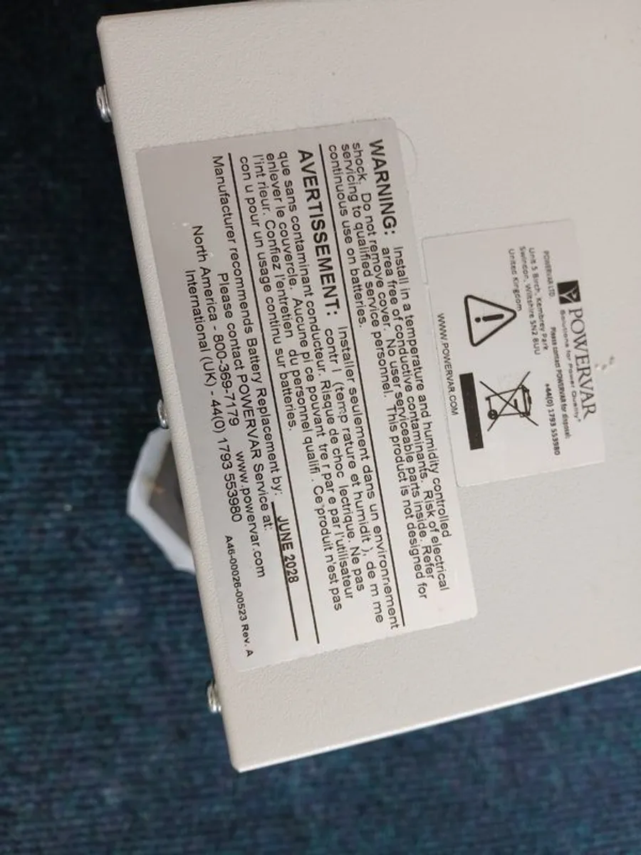 Powervar Security 2 UPS - Image 3
