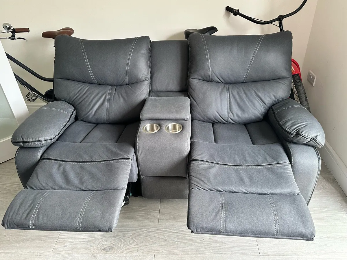 Recliner 2 seater+armchair - Image 1
