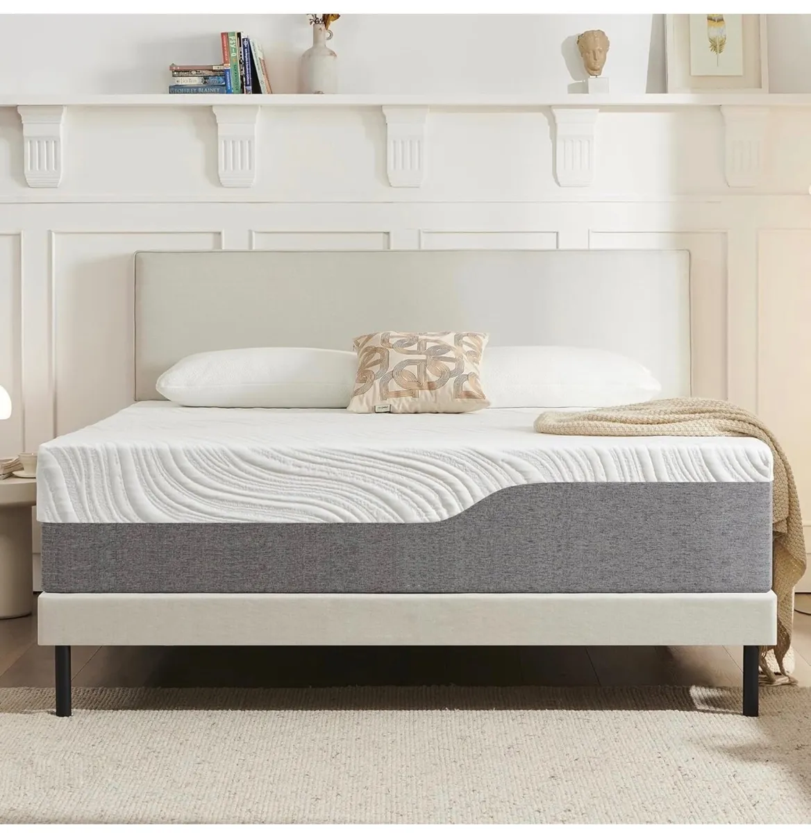 King Mattress, Memory Foam Mattress, Medium Firm, - Image 1