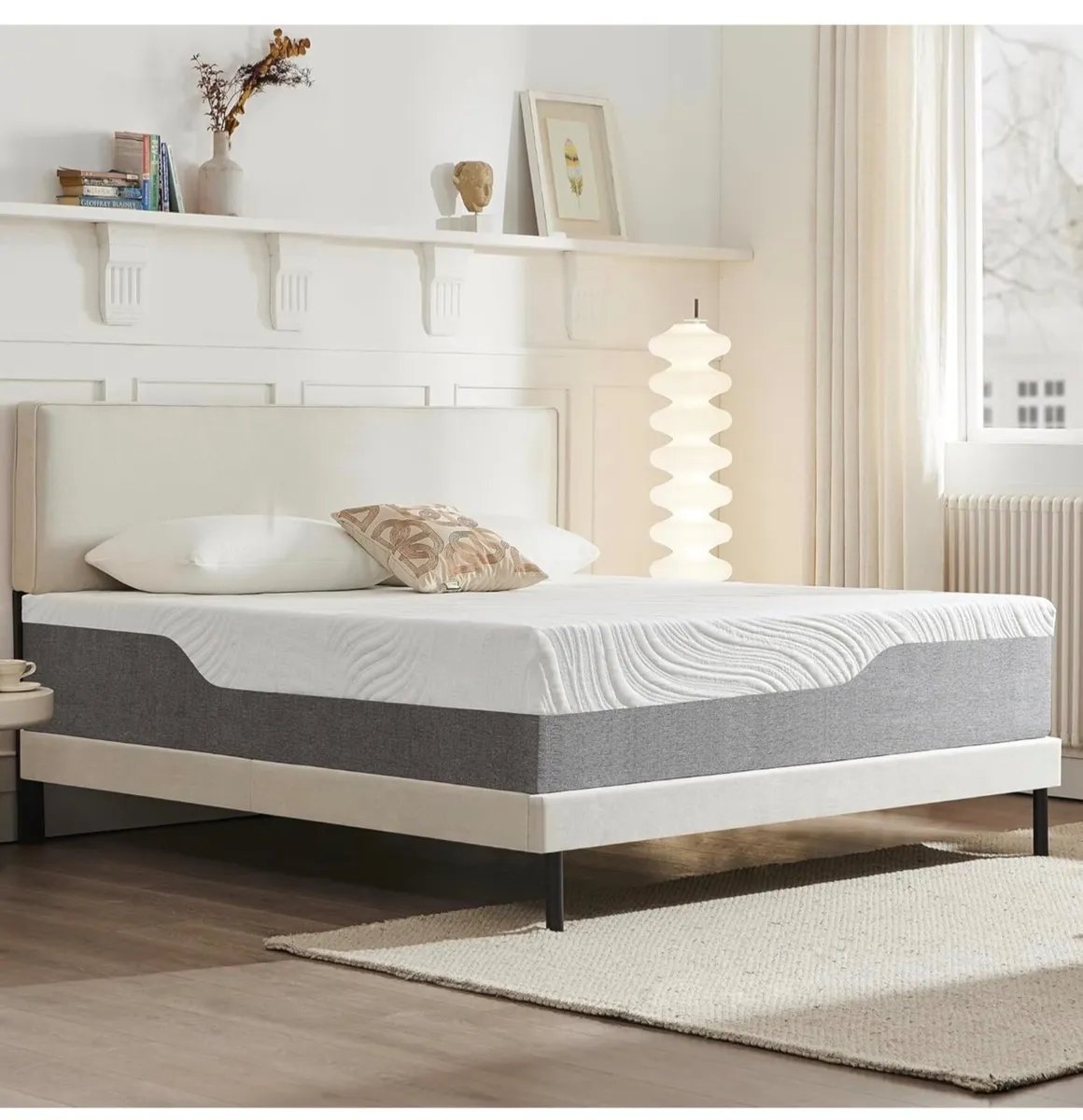 King Mattress, Memory Foam Mattress, Medium Firm, - Image 3