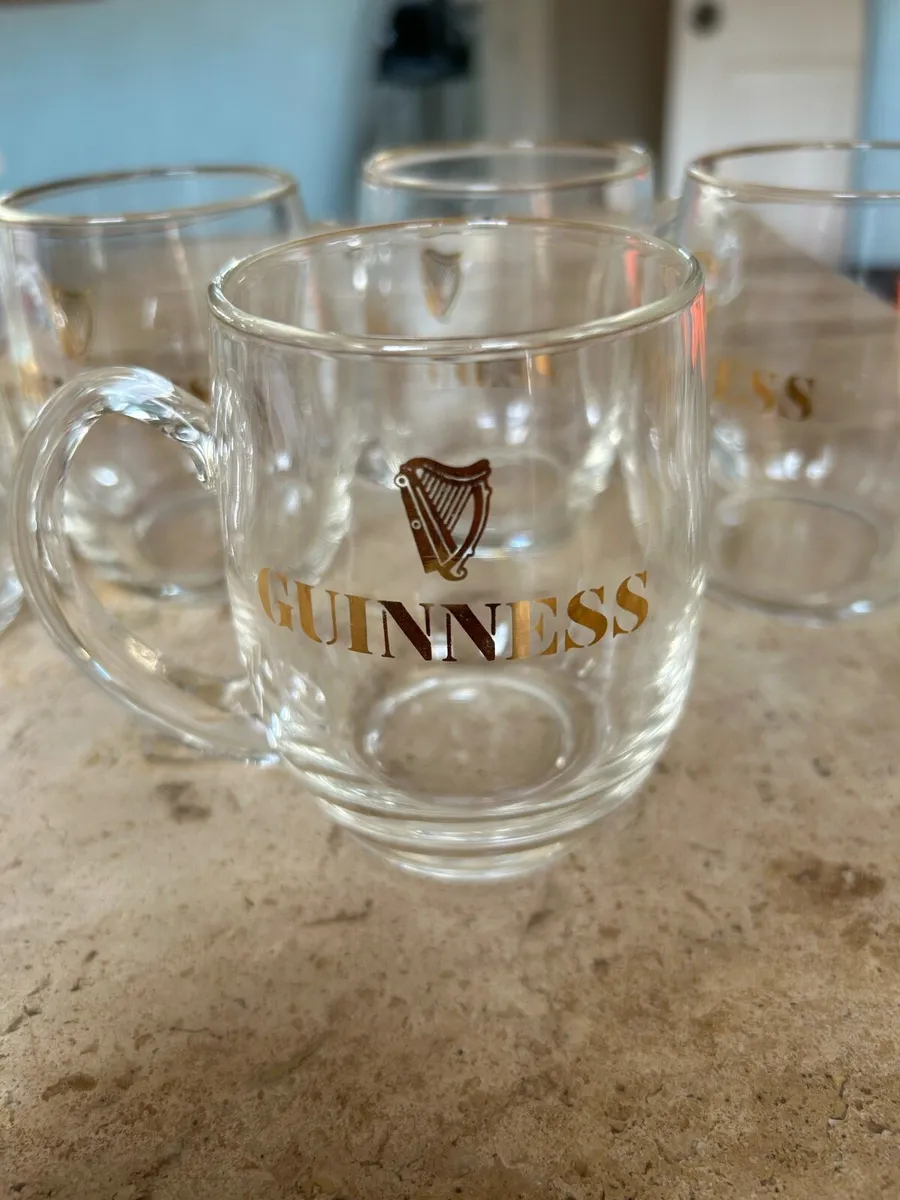 Set of six original Guinness Half Pint Tankerds - Image 1