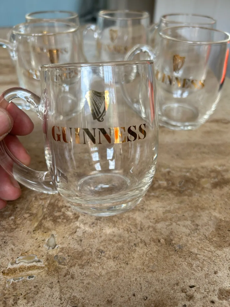 Set of six original Guinness Half Pint Tankerds - Image 2