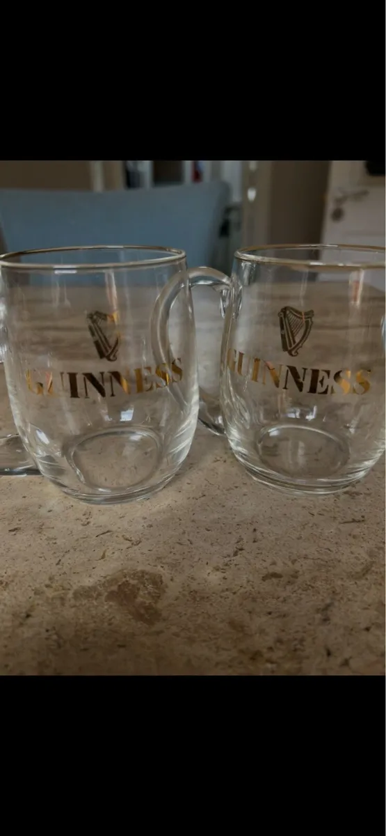 Set of six original Guinness Half Pint Tankerds - Image 4