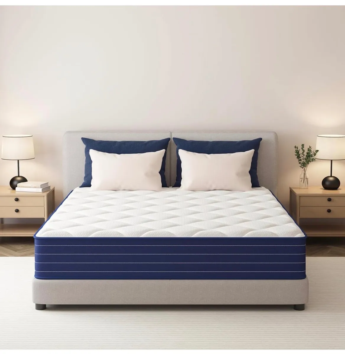 5FT King Size Mattress – 25cm Medium Firm Support, - Image 1