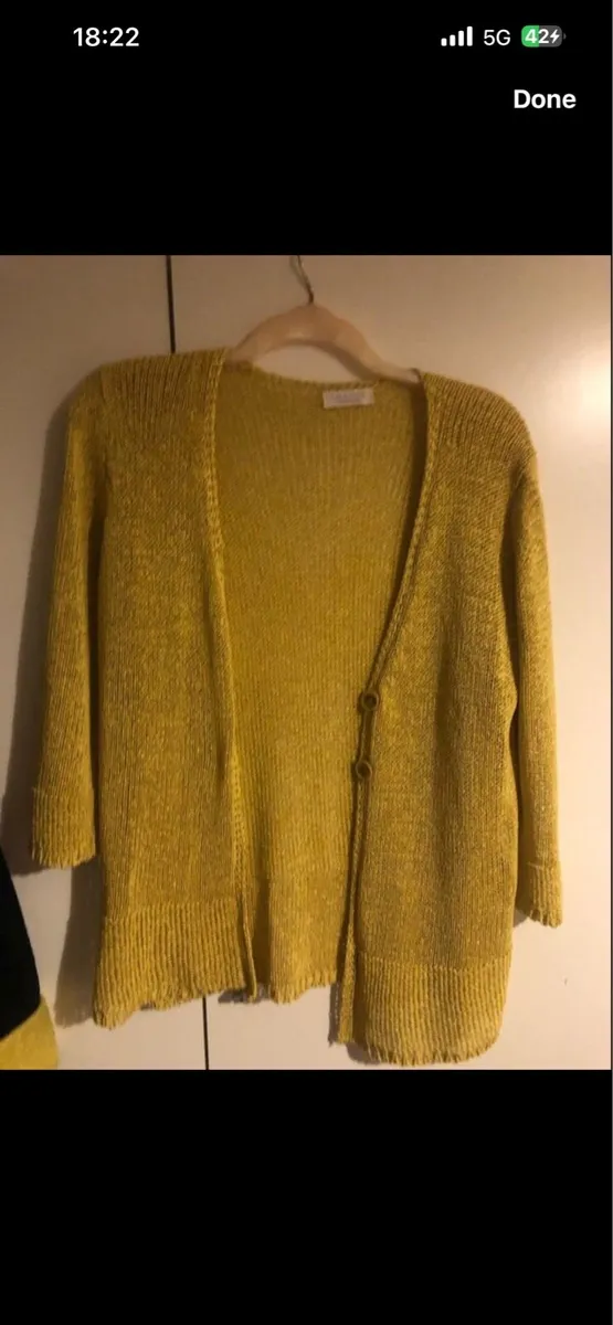 Ladies long cardigan size XL €10 - Image 1