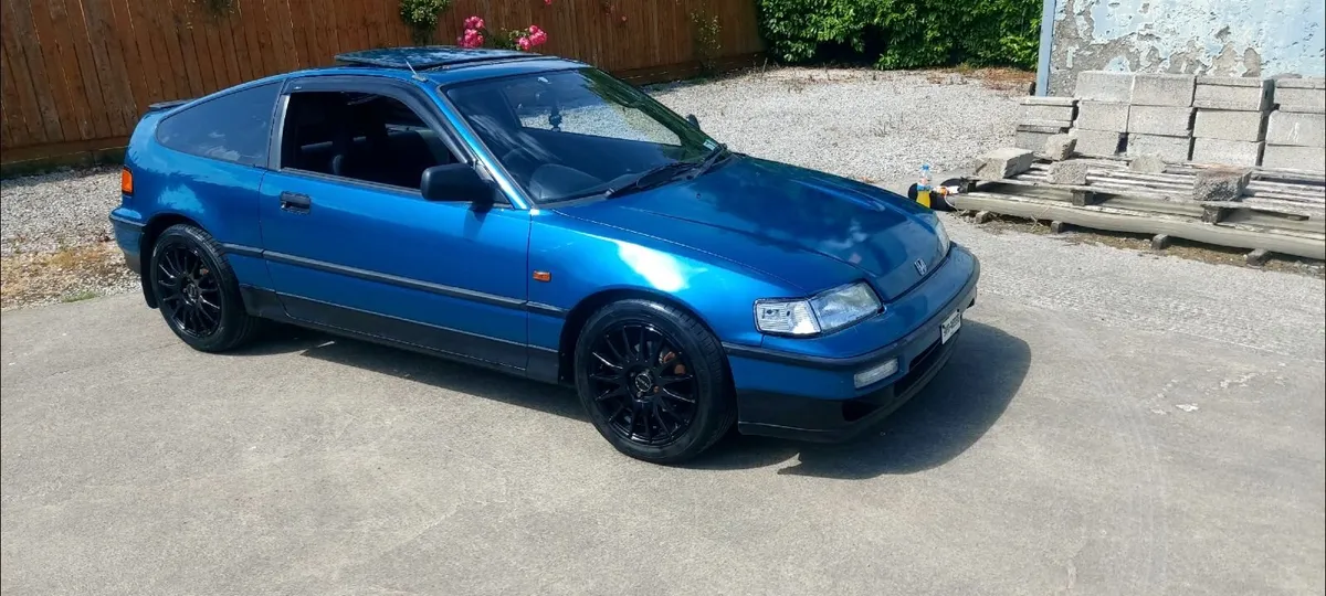 ## HONDA CRX ## CELESTIAL BLUE ## - Image 2