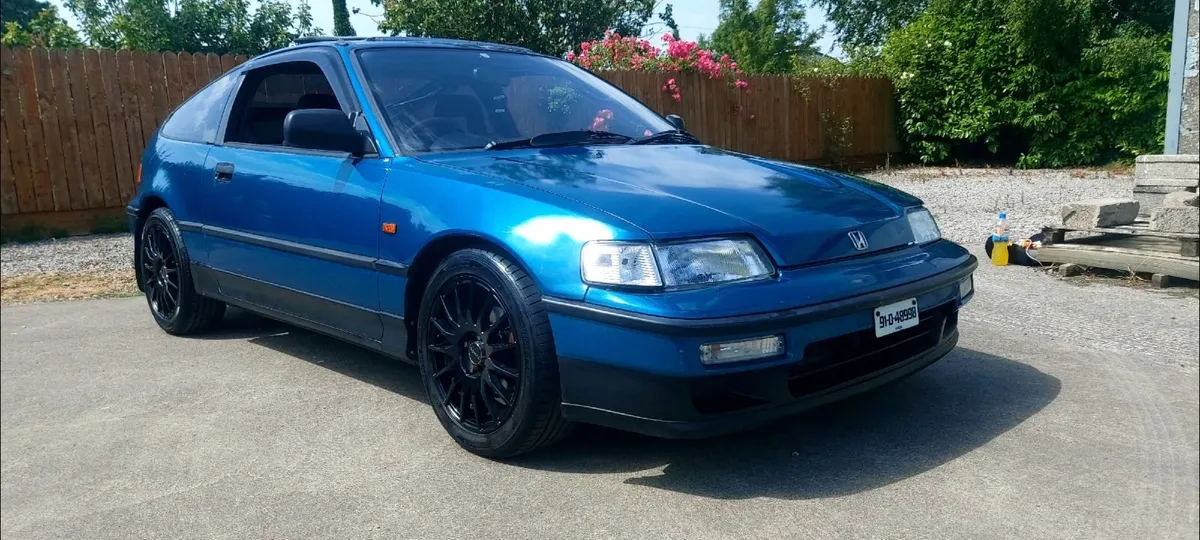 ## HONDA CRX ## CELESTIAL BLUE ## - Image 1