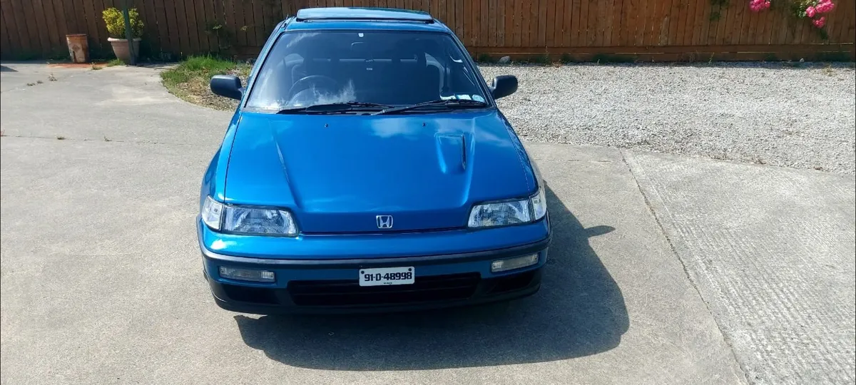 ## HONDA CRX ## CELESTIAL BLUE ## - Image 3