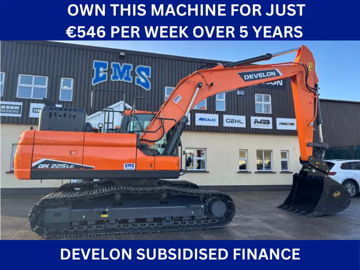 New Develon (Doosan) DX225LC-7 Excavator - Image 1