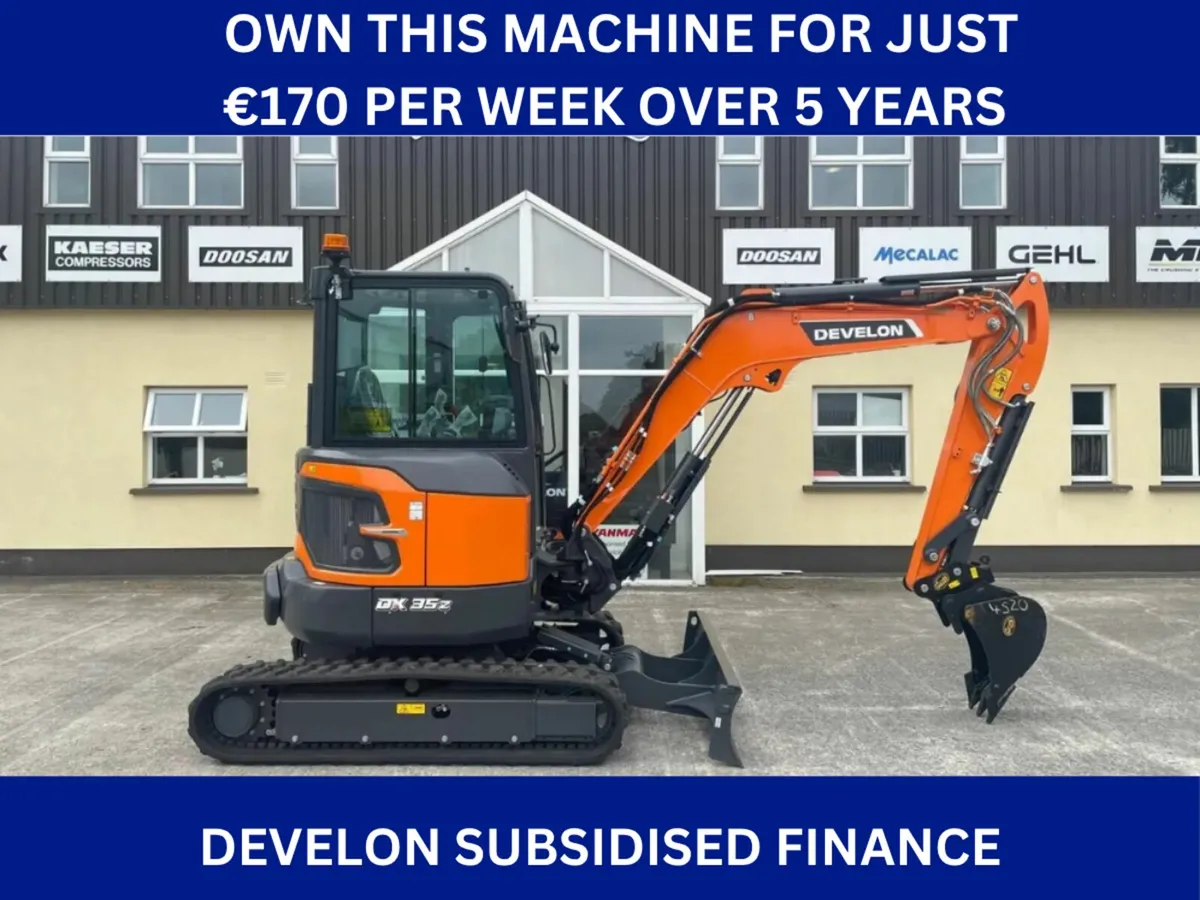 New Develon (Doosan) DX35Z-7 - Image 1