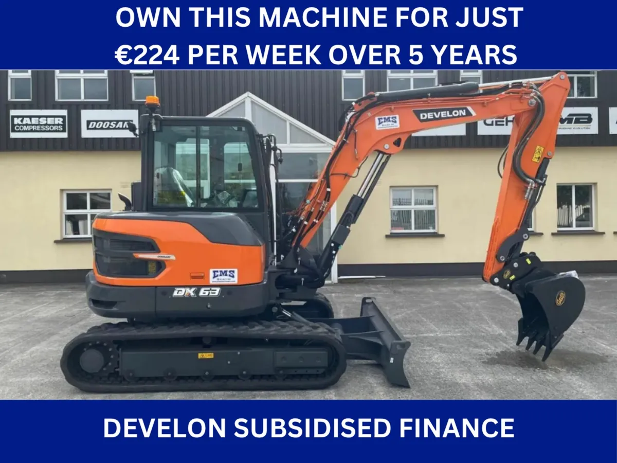 New Develon (Doosan) DX63-7 - Image 1