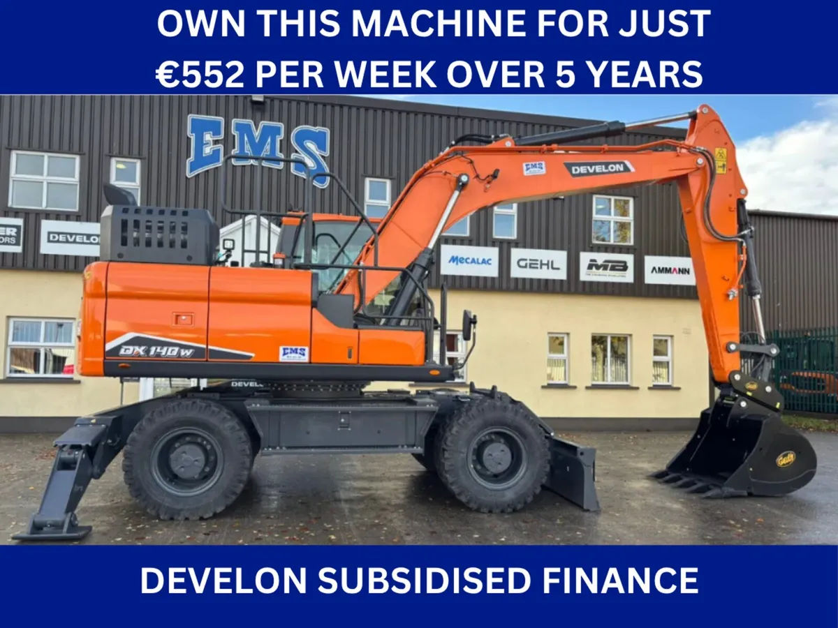New Develon (Doosan) Dx140W-7 - Image 1