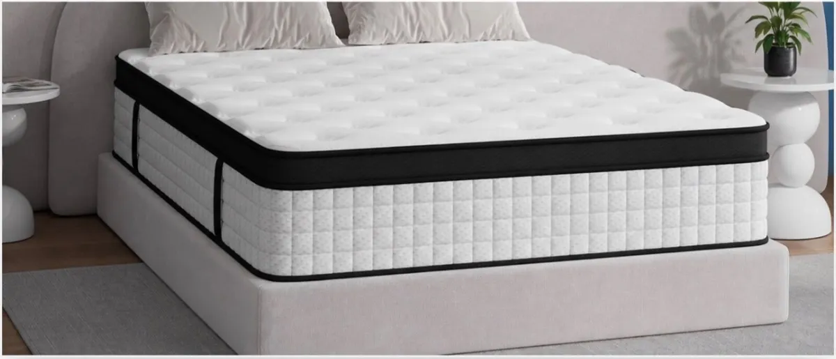 Kingsize Mattress 5ft 25cm Memory Foam & Pocketed - Image 3