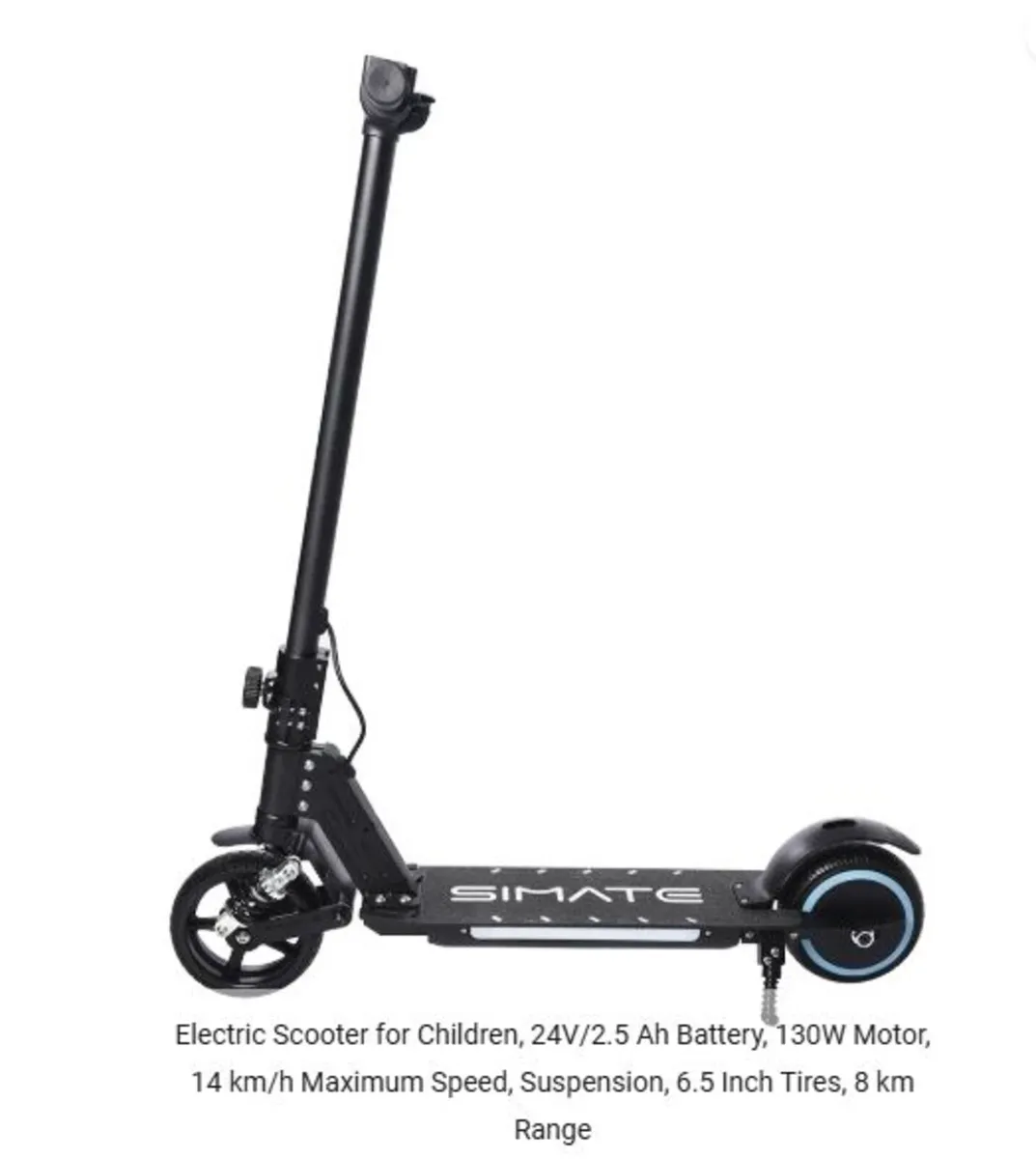 Electric Scooter for Children, 24V/2.5 Ah Battery - Image 1