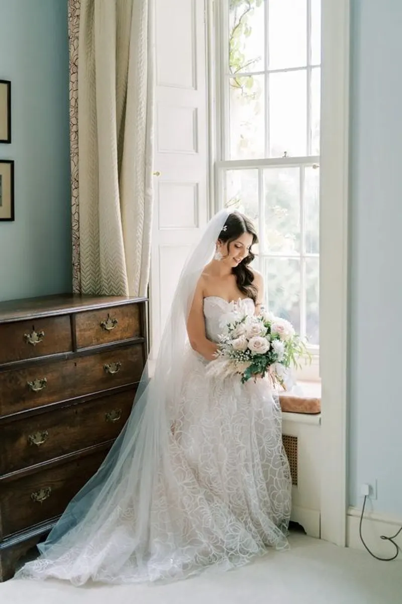 For Sale: Exclusive SpellBound Bridal "Elizabeth" Gown (Size 6-8) - Image 1