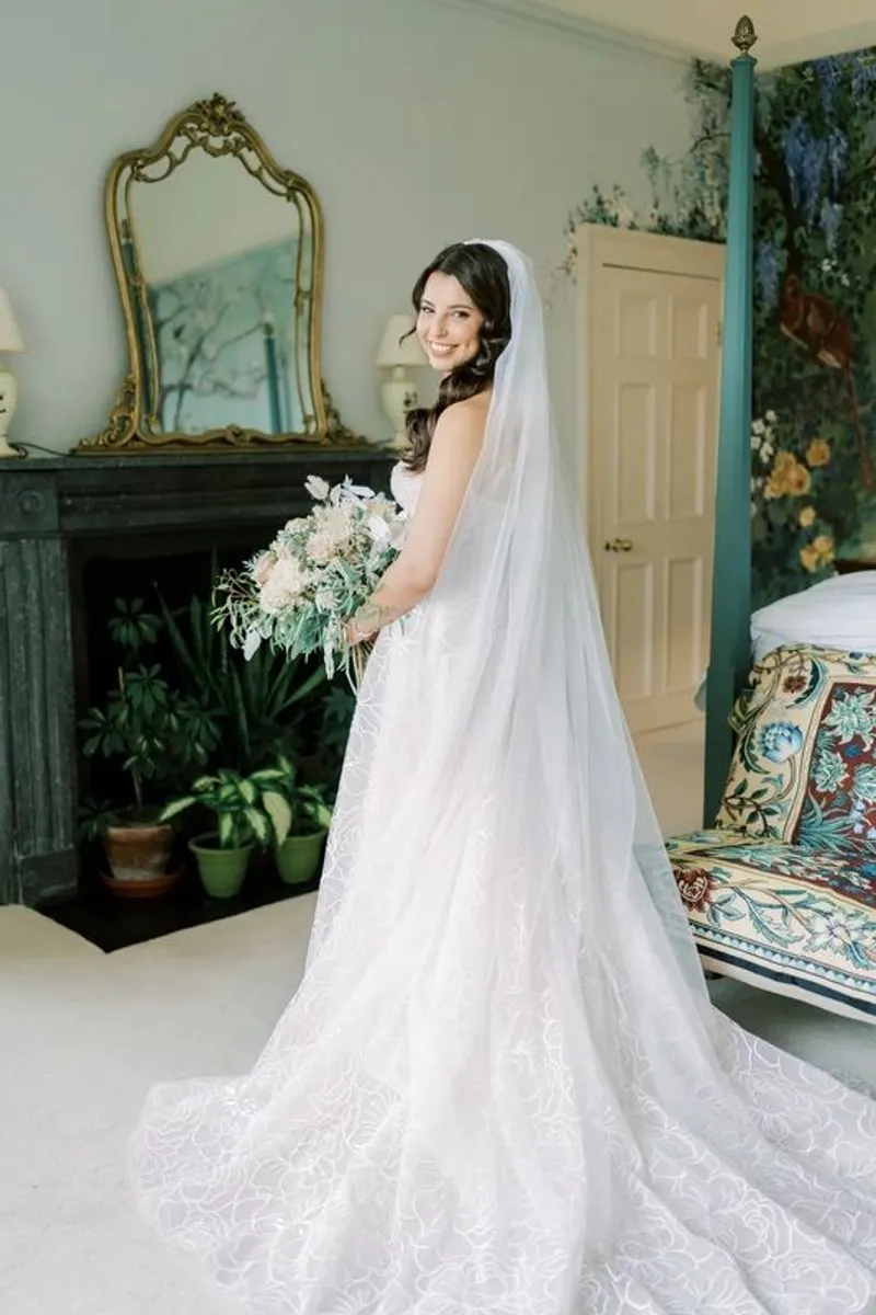 For Sale: Exclusive SpellBound Bridal "Elizabeth" Gown (Size 6-8) - Image 2