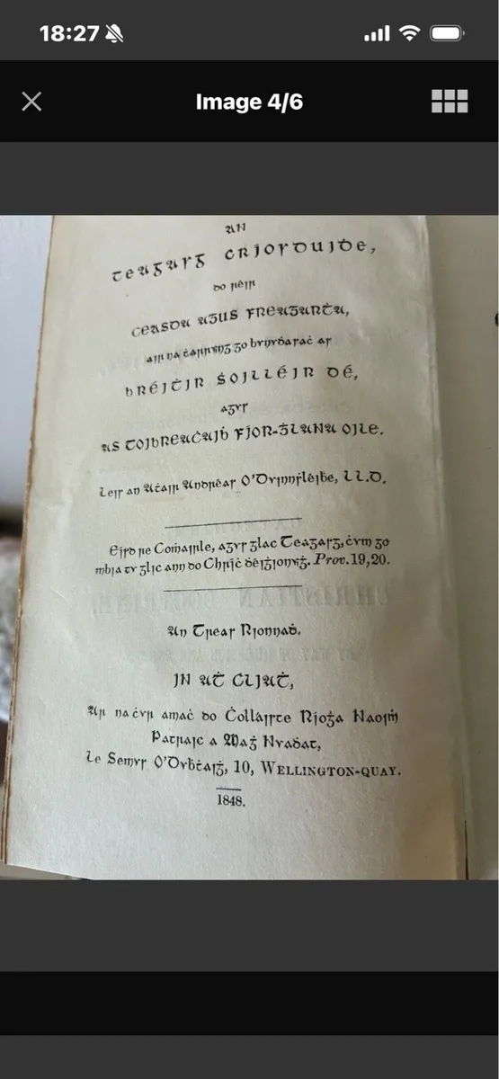 Donleavy’s Irish Catechism - 1848 - Image 4