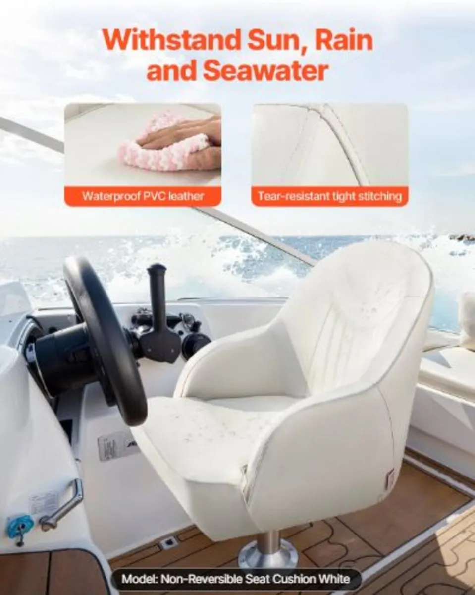 Boat Seat, Low Backrest, Boat Seat Captain Bucket - Image 2