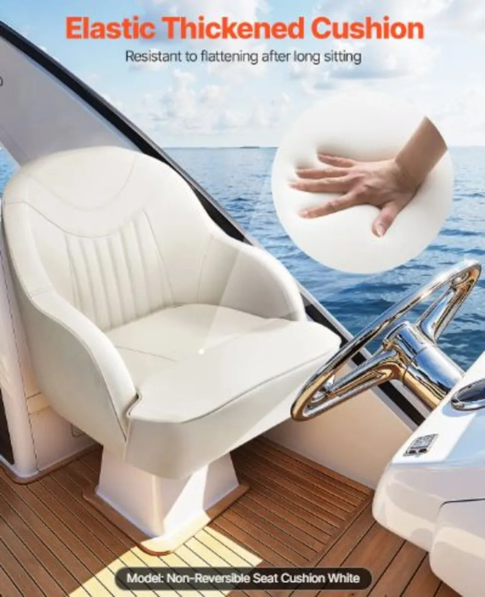 Boat Seat, Low Backrest, Boat Seat Captain Bucket - Image 4