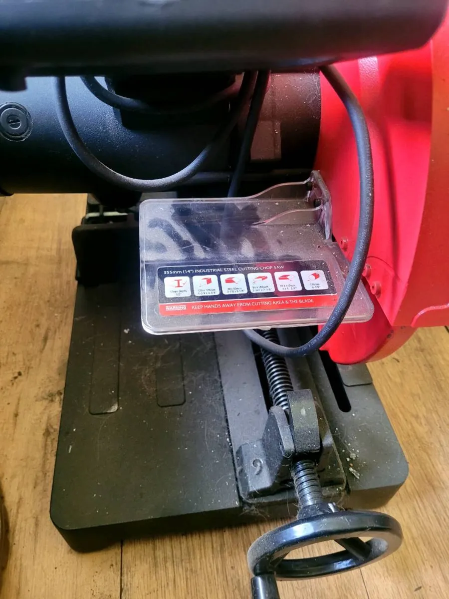 steel chop saw - Image 3