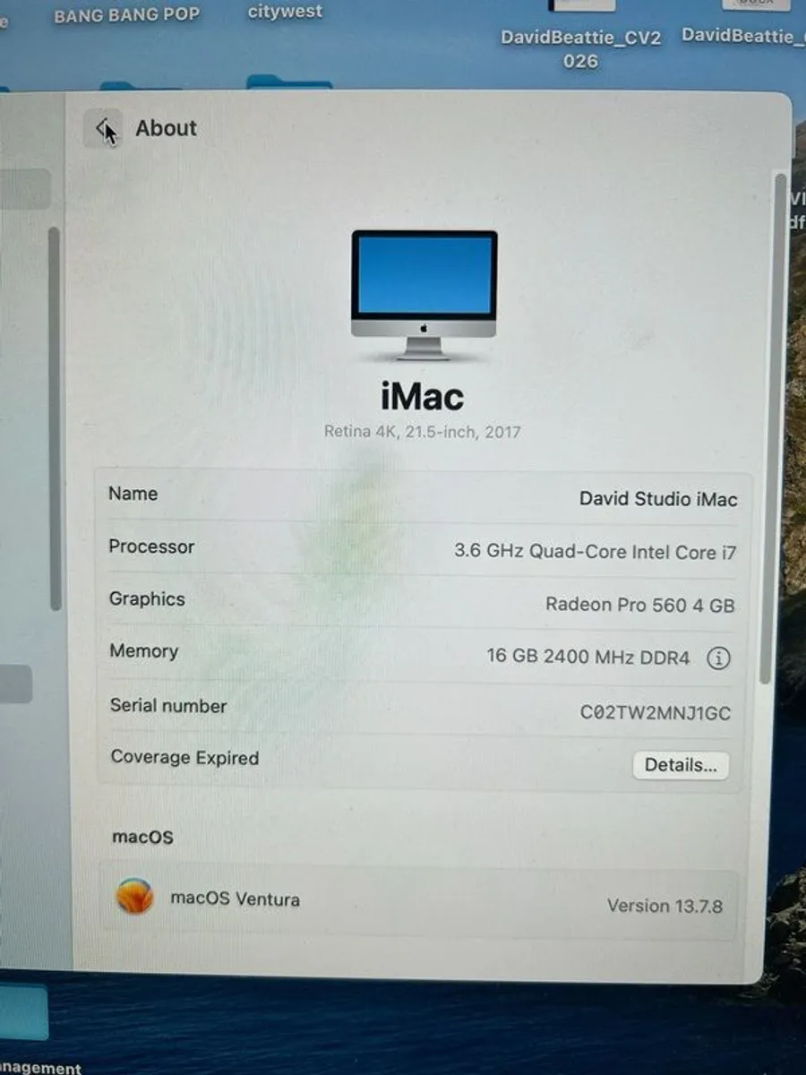 Apple iMac 21.5" 2017 4k - Image 3