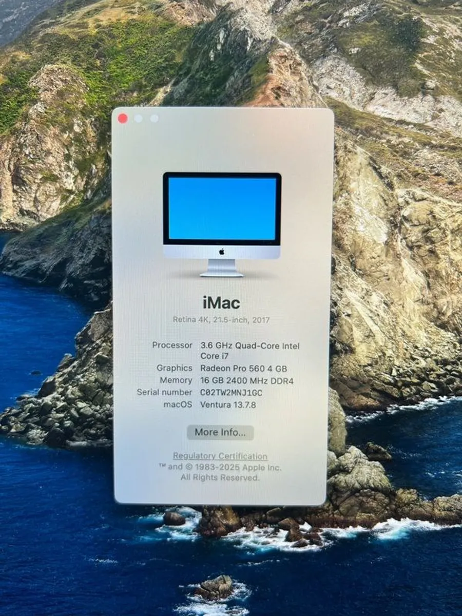 Apple iMac 21.5" 2017 4k - Image 2
