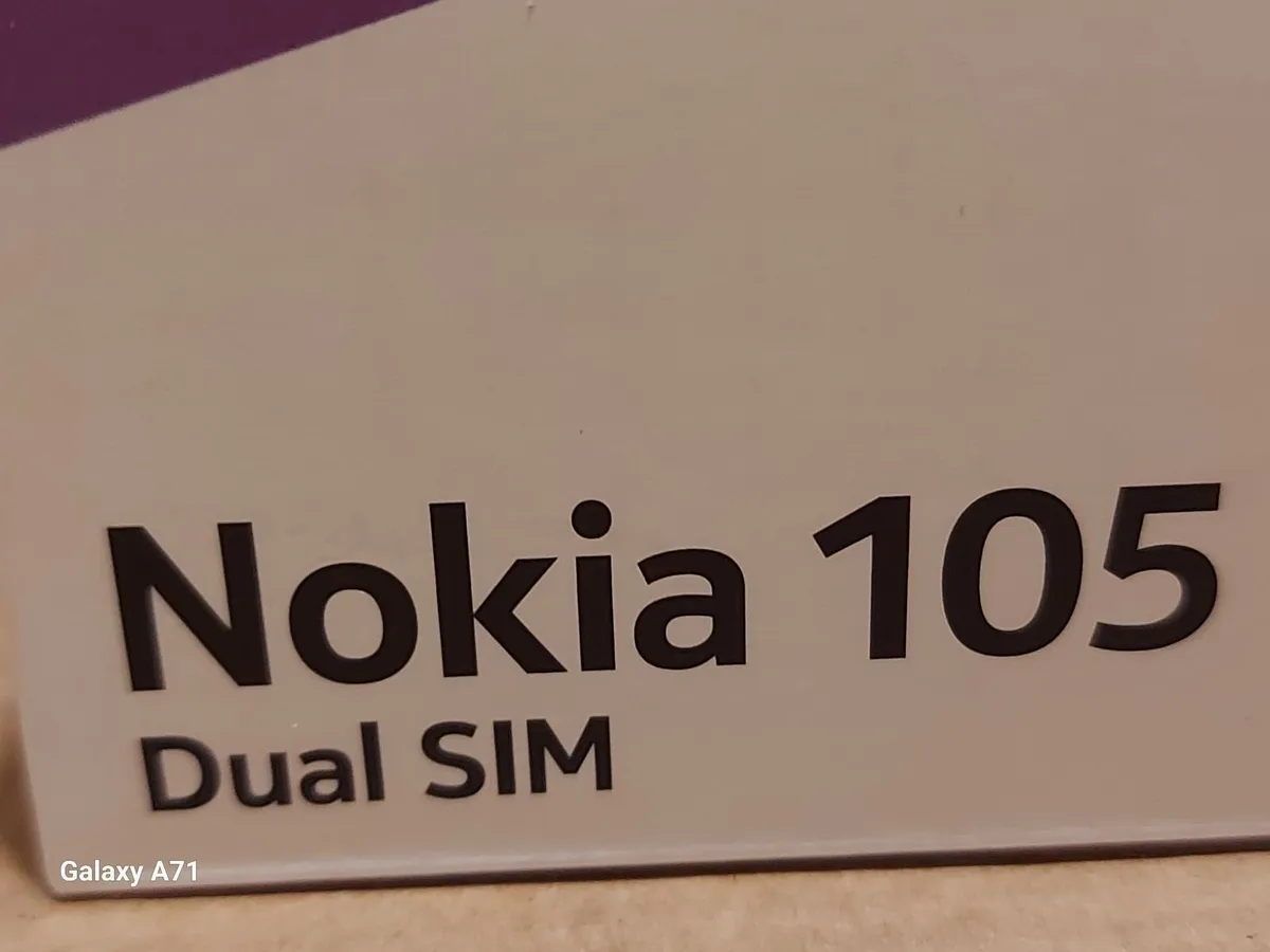 NEW AND SEALED Nokia 105 Dual Sim Mobile - Image 4