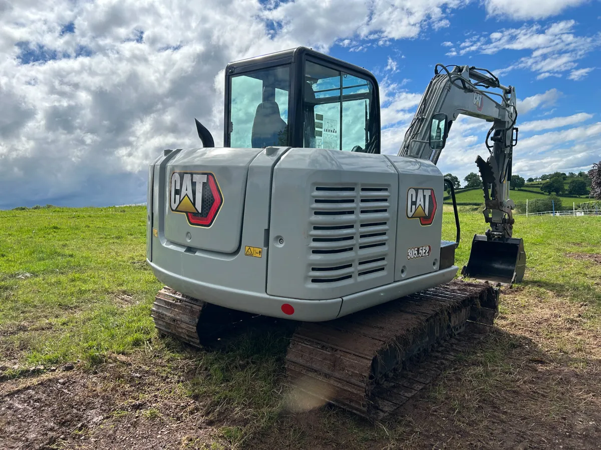 2019 Caterpillar 305.5E2 (C/W Thumb grab) - Image 4