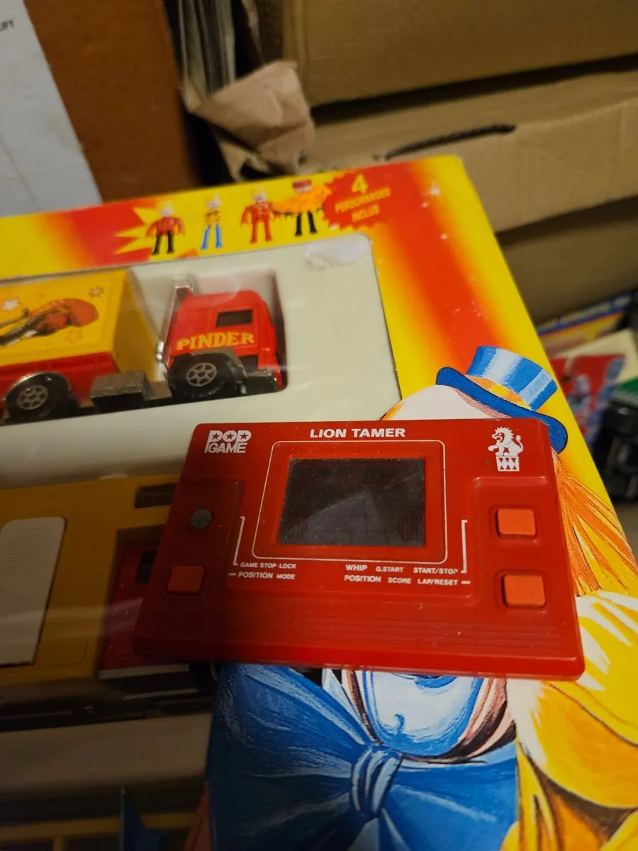 Vintage Lion Tamer Video Game