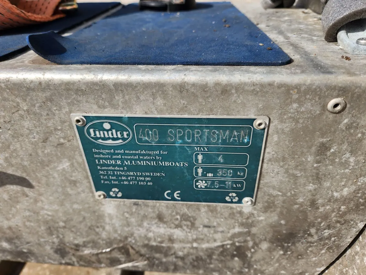 Linder aluminium boat - Image 4