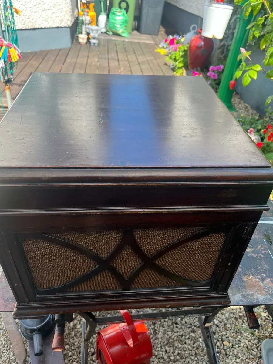 Antique HMV Gramophone - Image 4