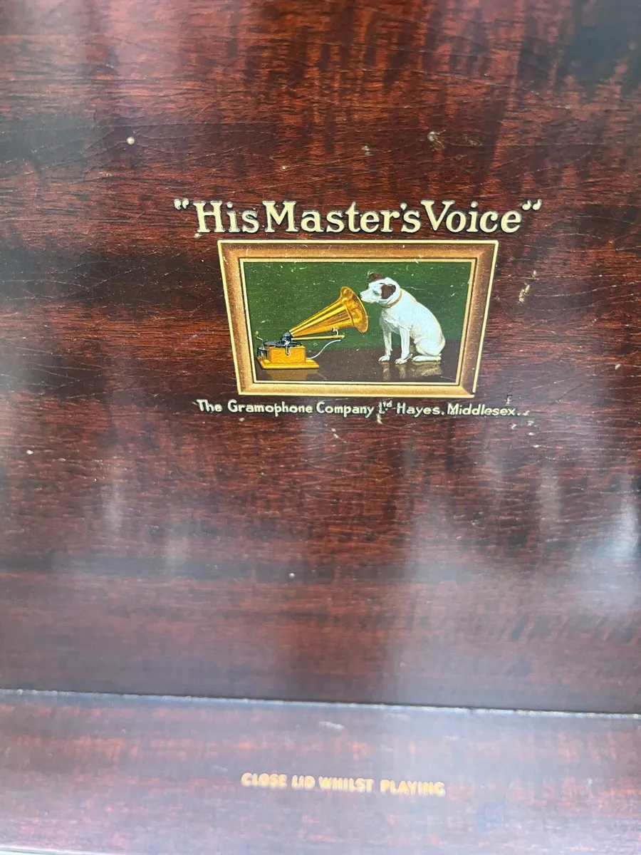 Antique HMV Gramophone - Image 2