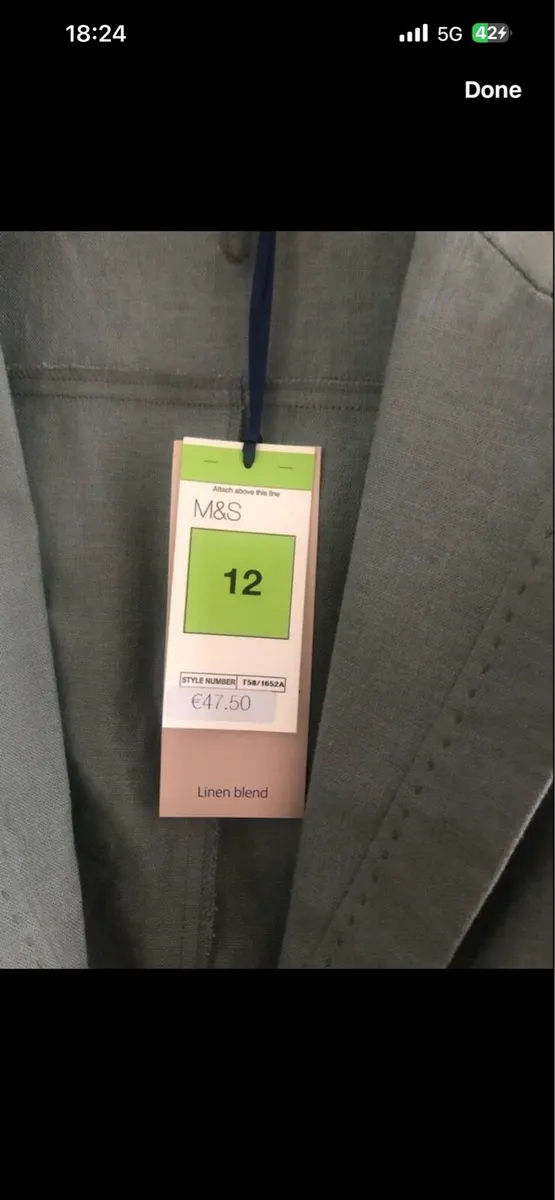 Ladies BNWT M&S jacket size 12 €20 - Image 3