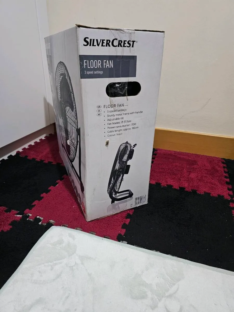 Floor Fan Powerful & Brand New good air flow - Image 4