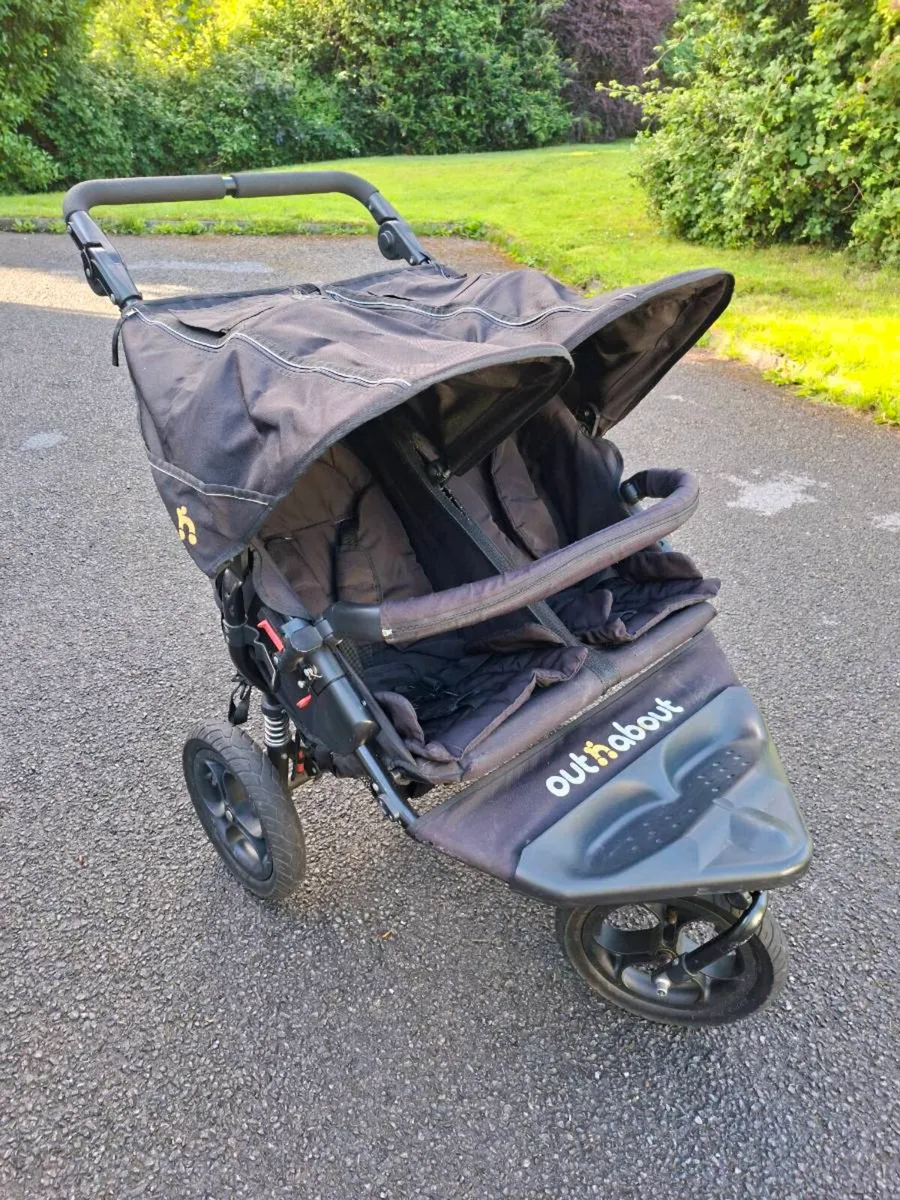 Out'N'About Double Buggy - Image 1