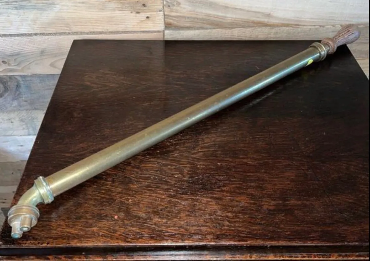 Antique brass rose sprayer