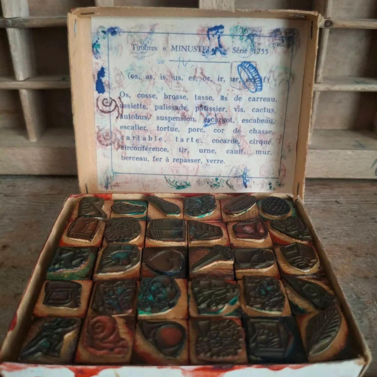 1960s Jean-Pierre Printing Blocks - Image 2