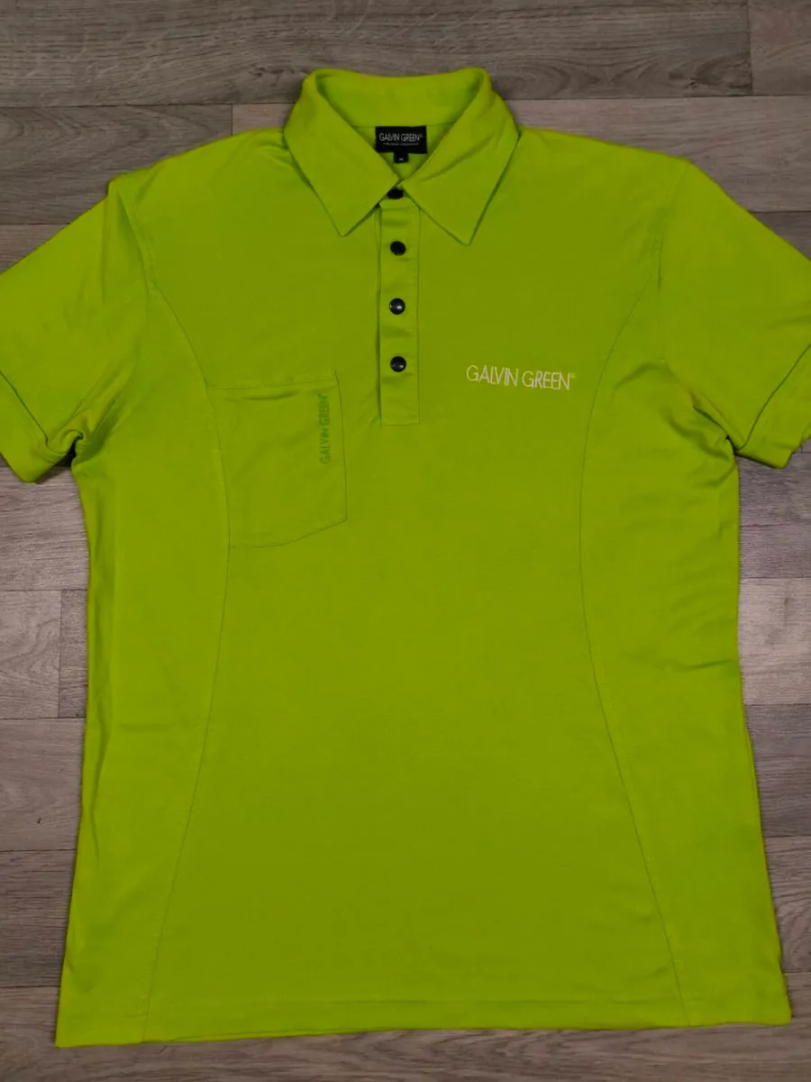 Galvin Green Golf Polo Shirt Mens Medium - Image 2