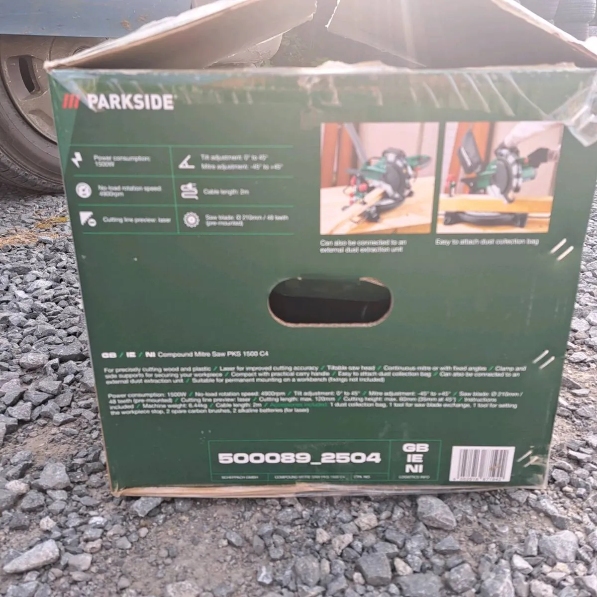 Parkside compound mitre saw - Image 3