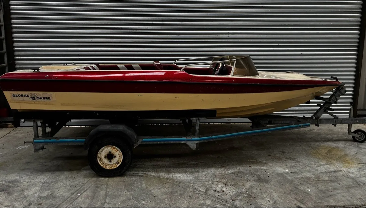 Global Sabra 16ft speedboat - Image 4