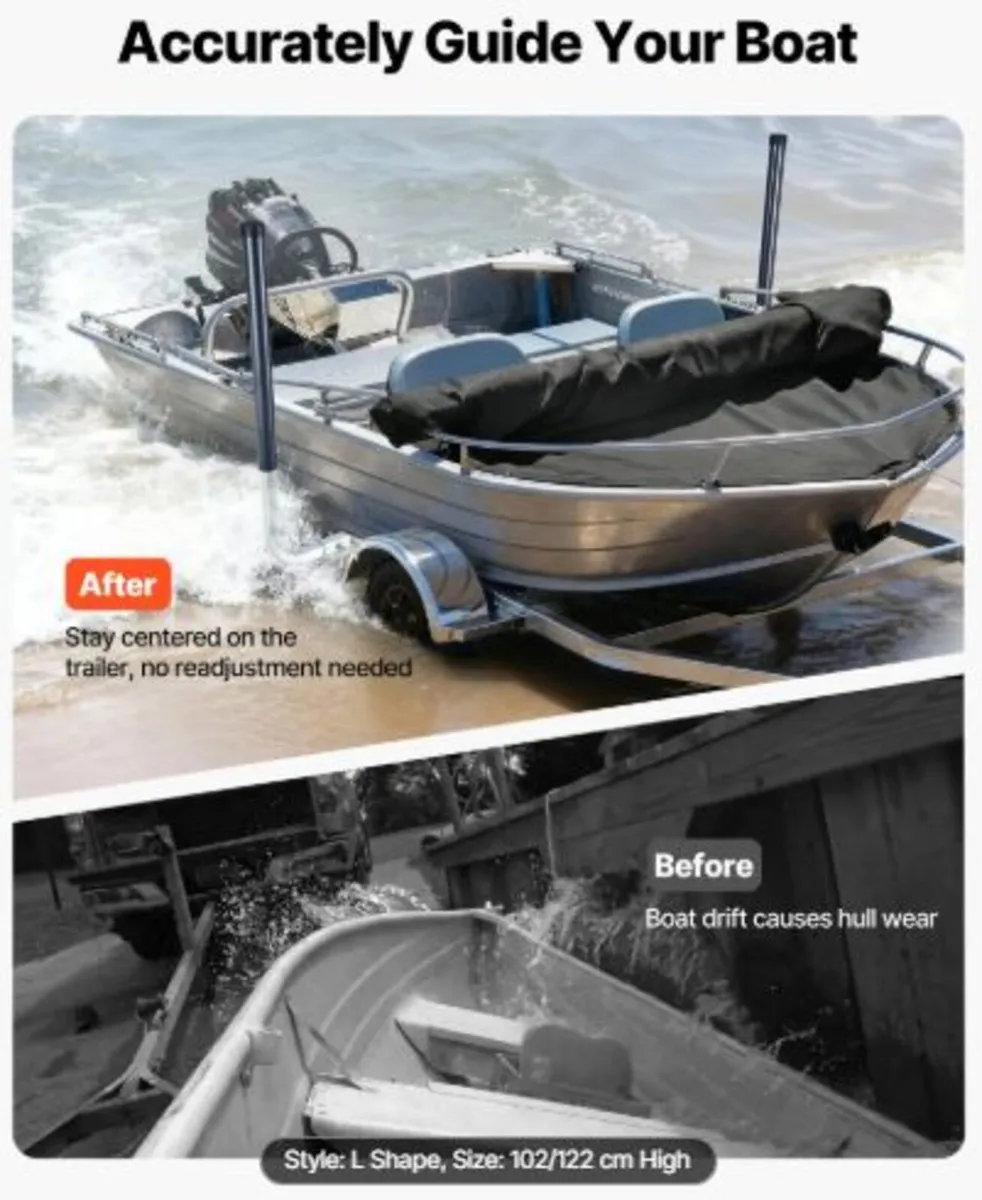 Boat Trailer Guides, 1016 mm/1219 mm Height Guide - Image 2
