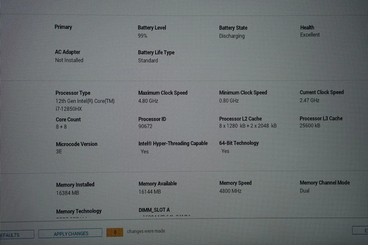 Dell Precision 7670 | i7-12850HX | 12GB A3000 - Image 2