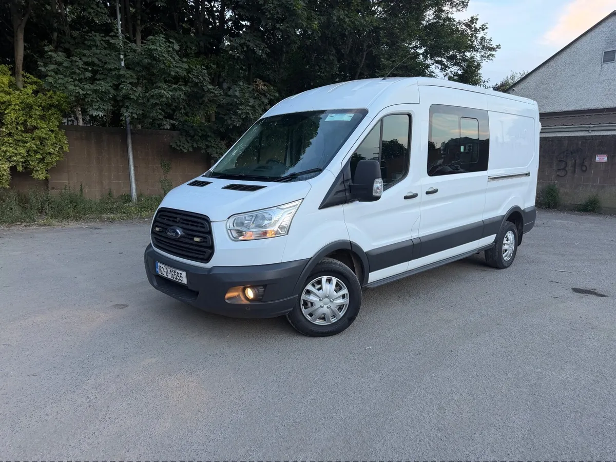 162 Ford Transit crew cab 7 seater - Image 1
