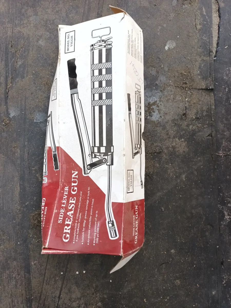 Grease Gun, as new still in box - Image 2