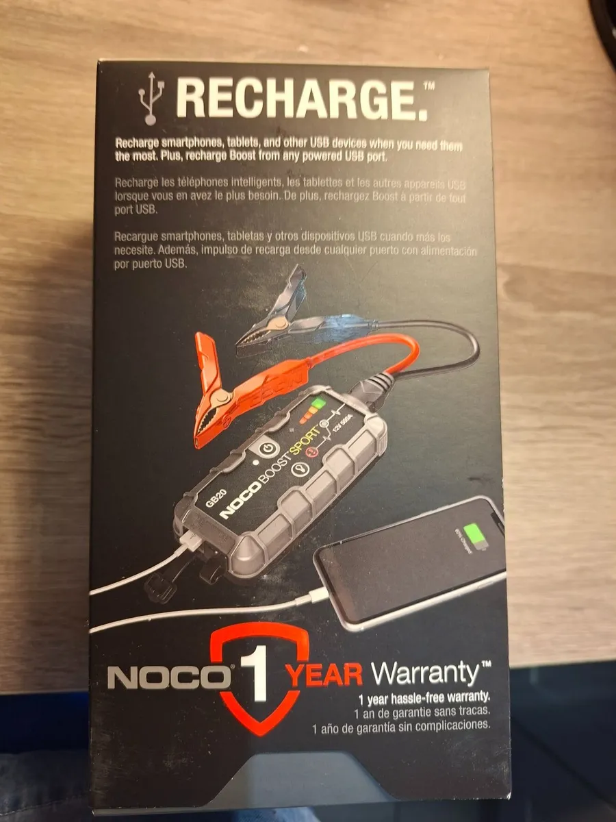 NOCO Boost Sport GB20 (12V 500A UltraSafe Lithium - Image 4