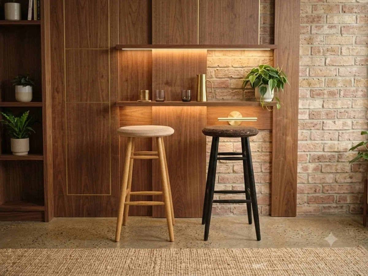 2  Drifted bar stool by Lars Beller fjetland - Image 2