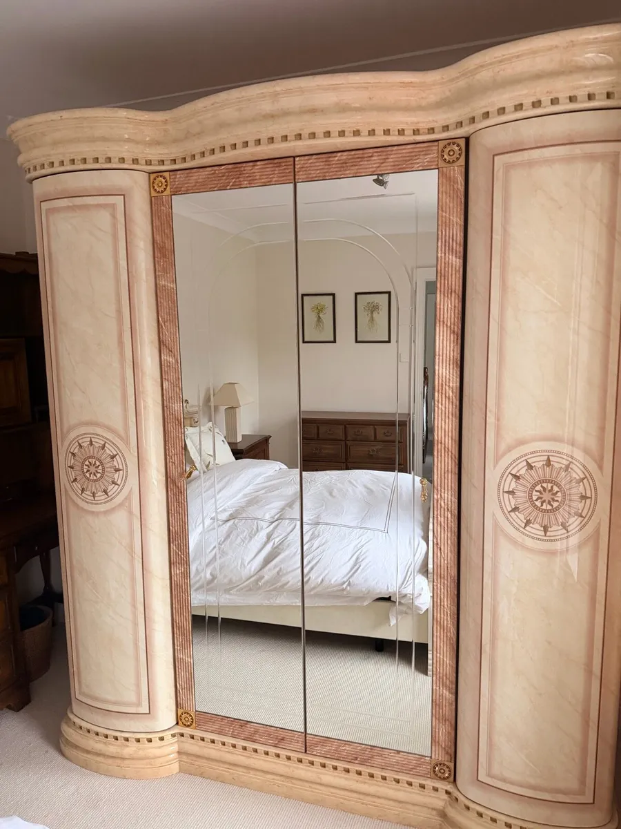 Wardrobe and Bed set - reduced to €300 quick sale - Image 1