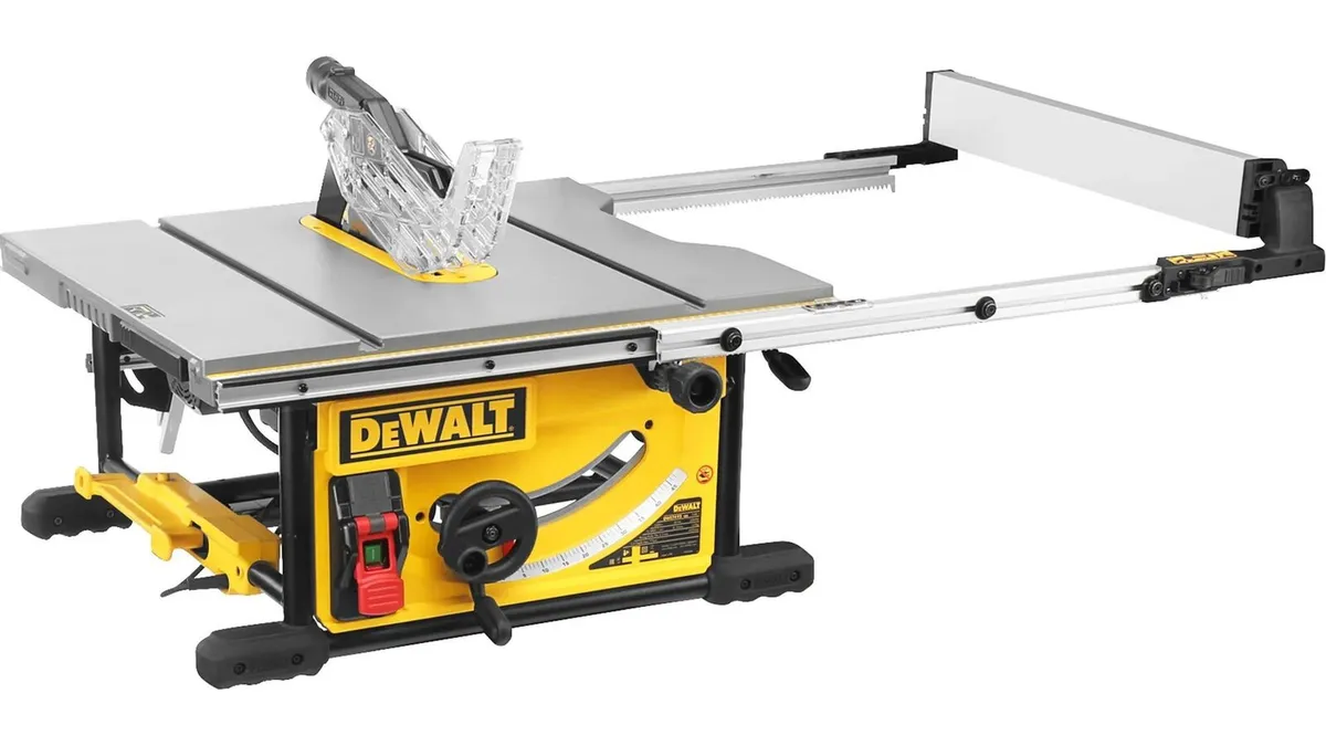 DeWalt DWE7492 Table Saw (250mm / 10", 2000W)
