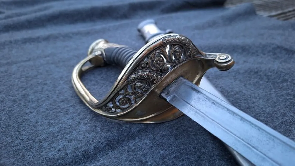 Antique XIX Century Officers sword - Image 1