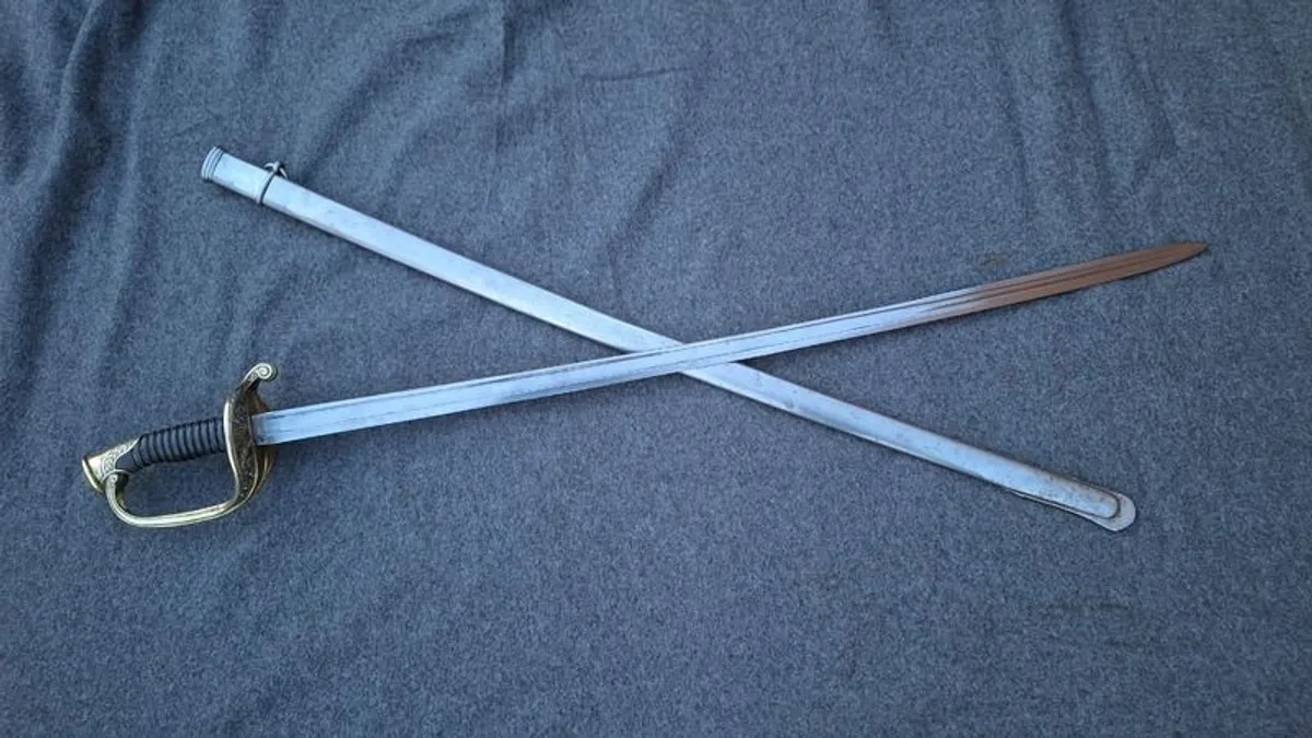 Antique XIX Century Officers sword - Image 2